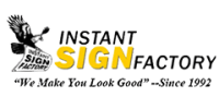 Instant sign factory logo